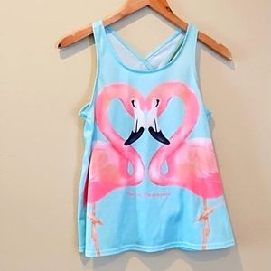 Justice Flamingo Pajama Set